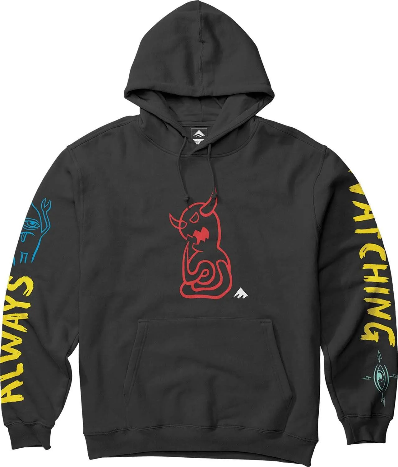 Emerica X Toy Machine Cluster Hoodie Black