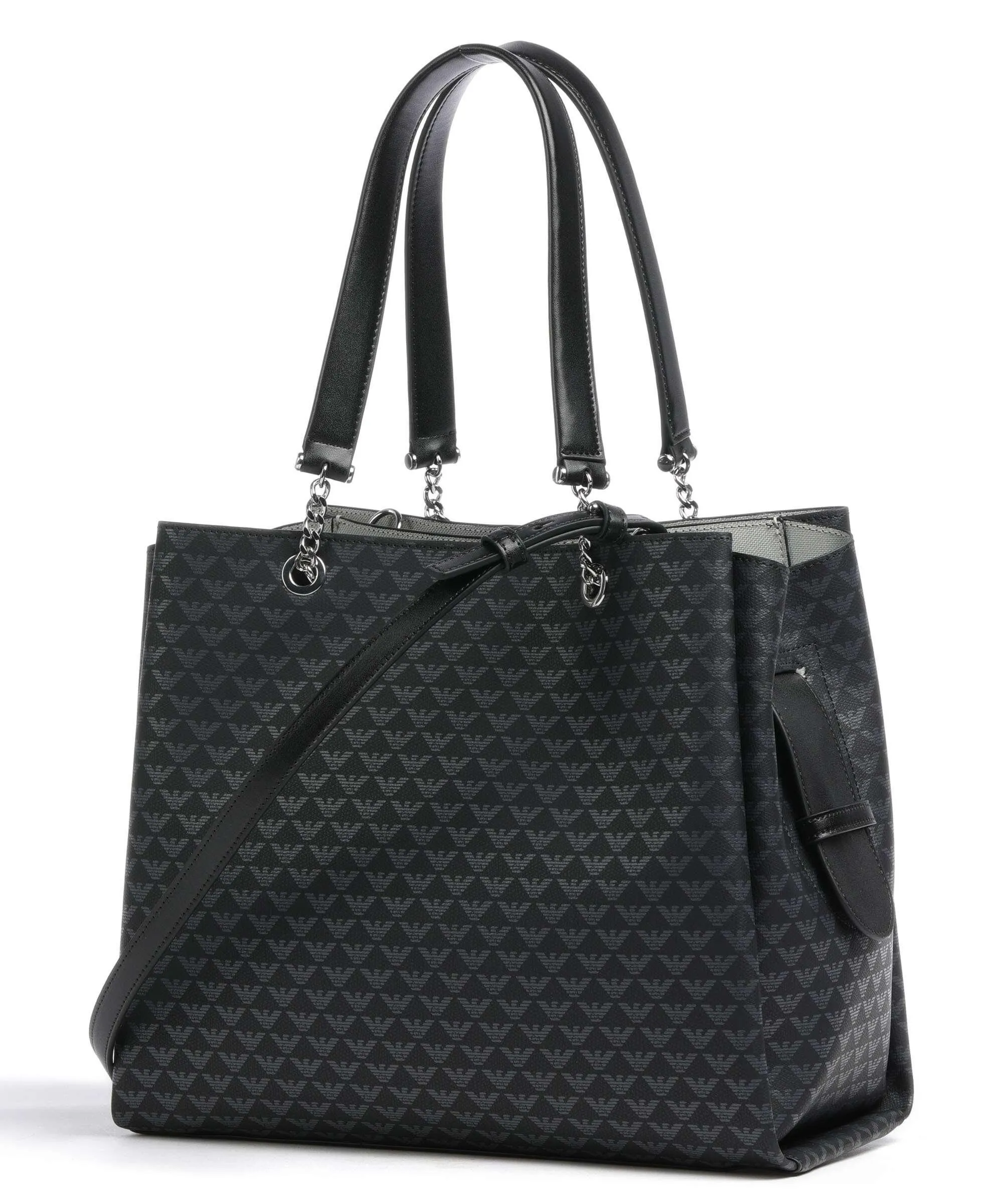  Emporio Armani Annie Borsa shopper pelle sintetica nero  