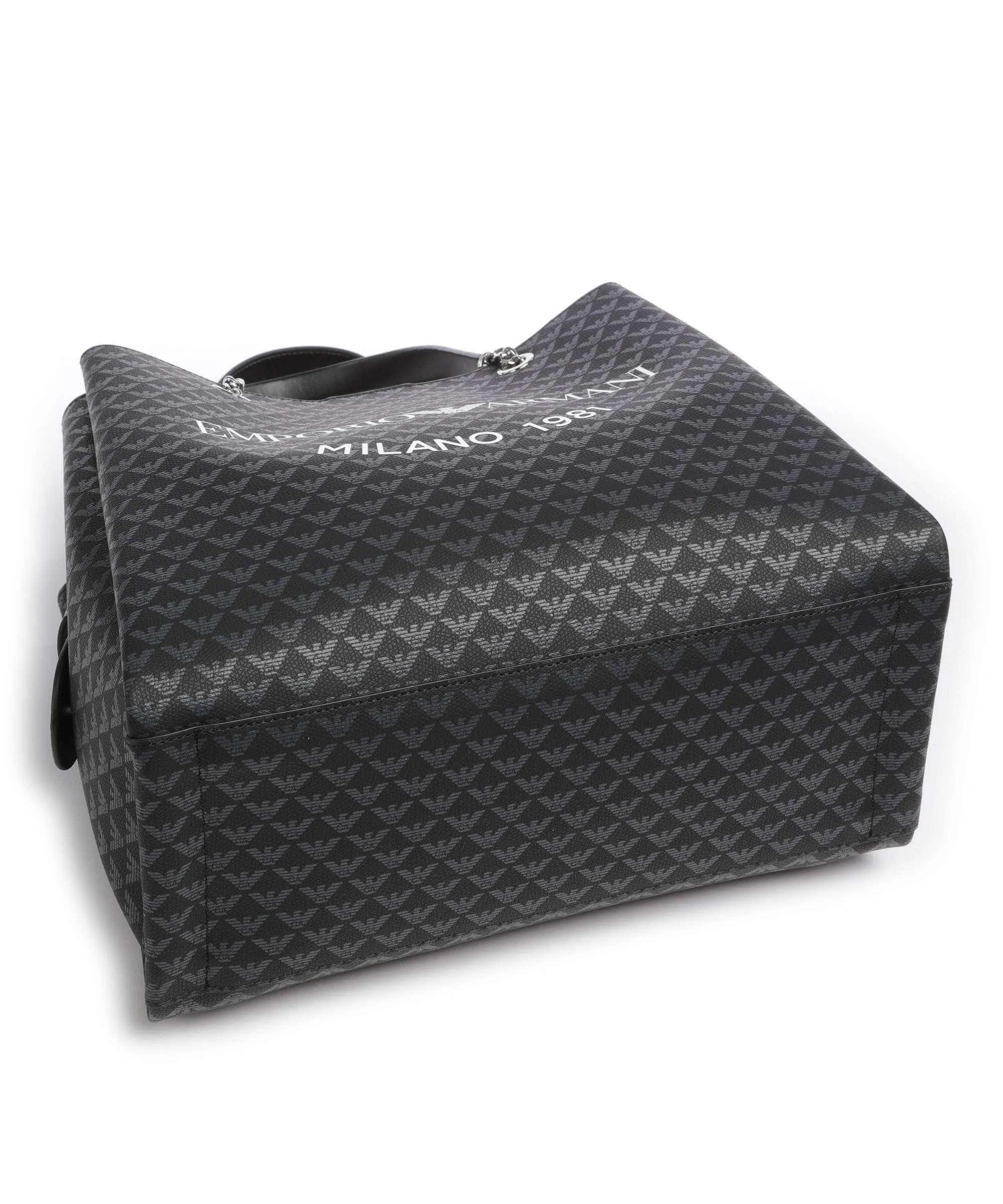  Emporio Armani Annie Borsa shopper pelle sintetica nero  