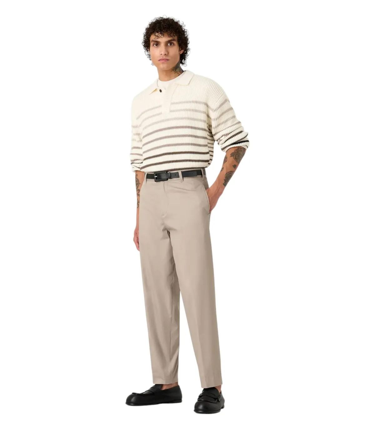 Emporio Armani Uomo Pantaloni  A Gamba Dritta Stretta