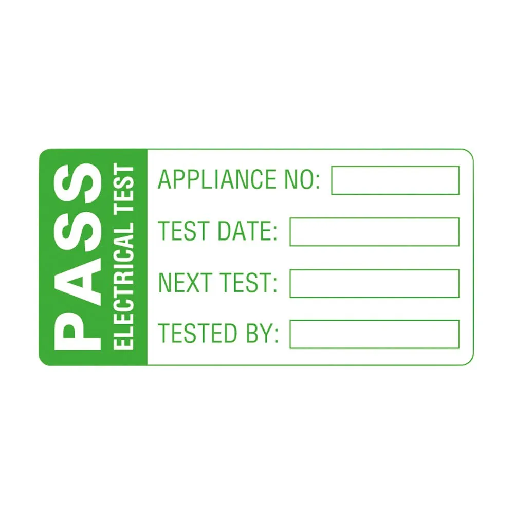 Etichetta per test PAT, Martindale LAB2, per l'utilizzo con PAT 32