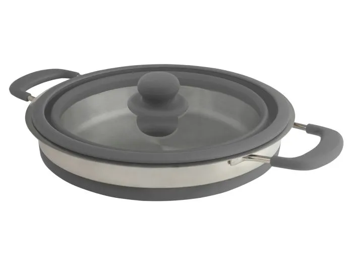 Eurotrail 3,5 litri pentola pieghevole con coperchio