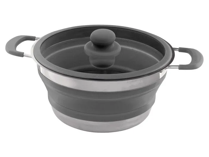 Eurotrail 3,5 litri pentola pieghevole con coperchio