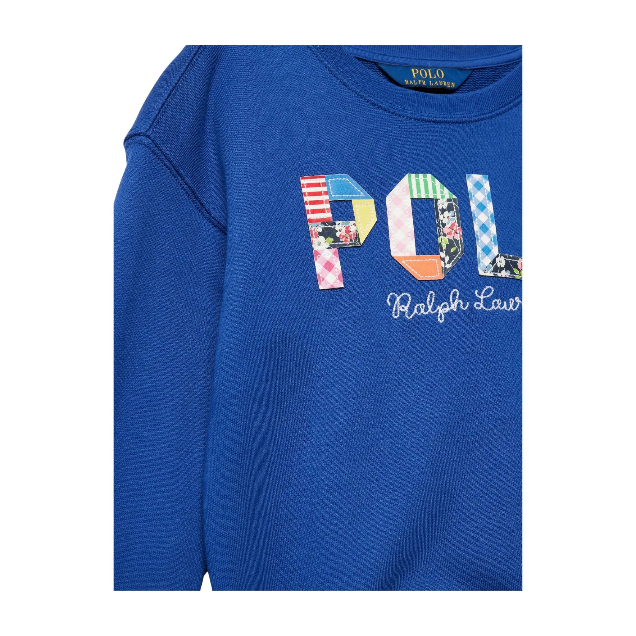 Felpa Bambina con Patchwork