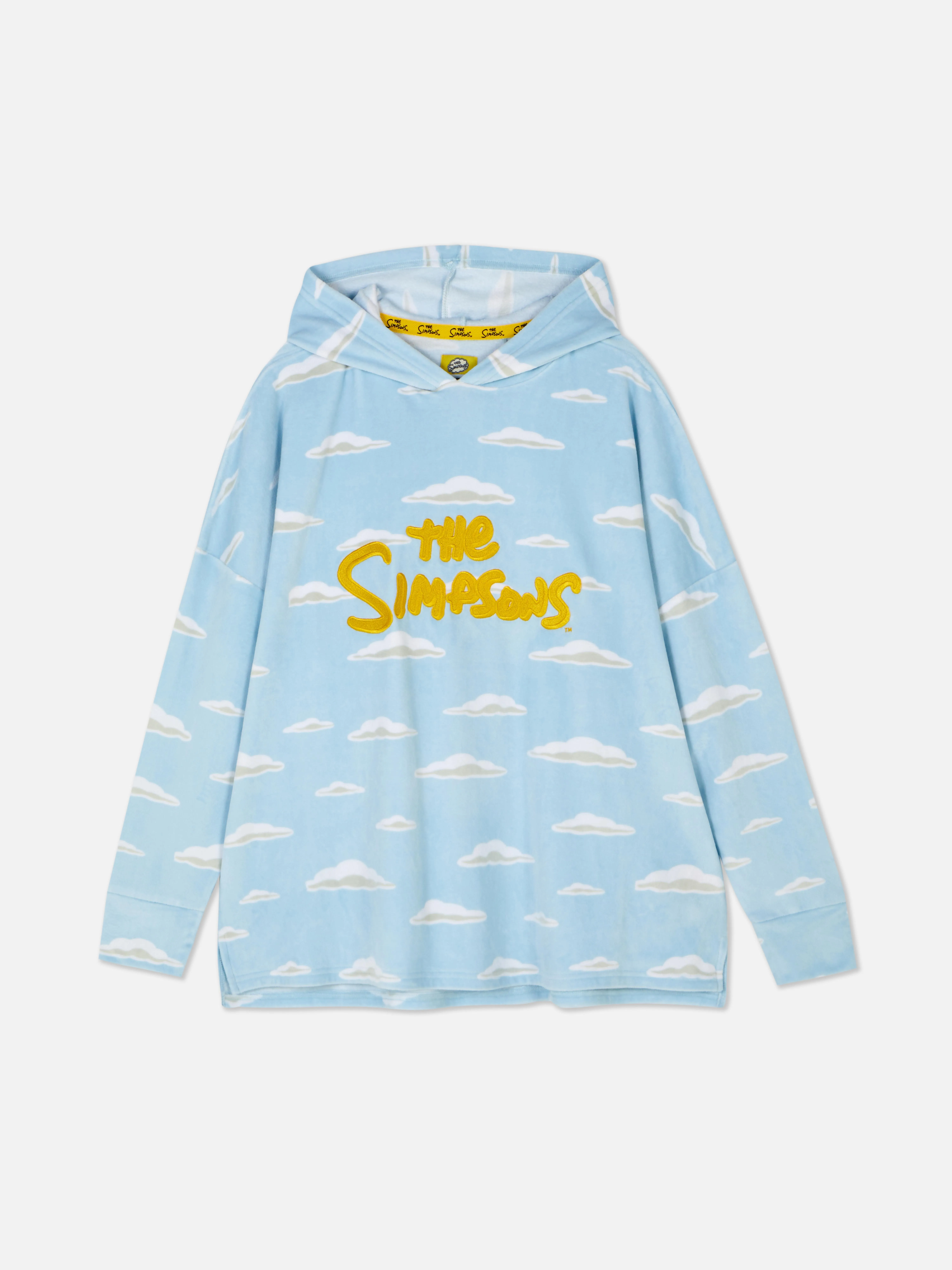 Felpa con cappuccio del pigiama velour The Simpsons