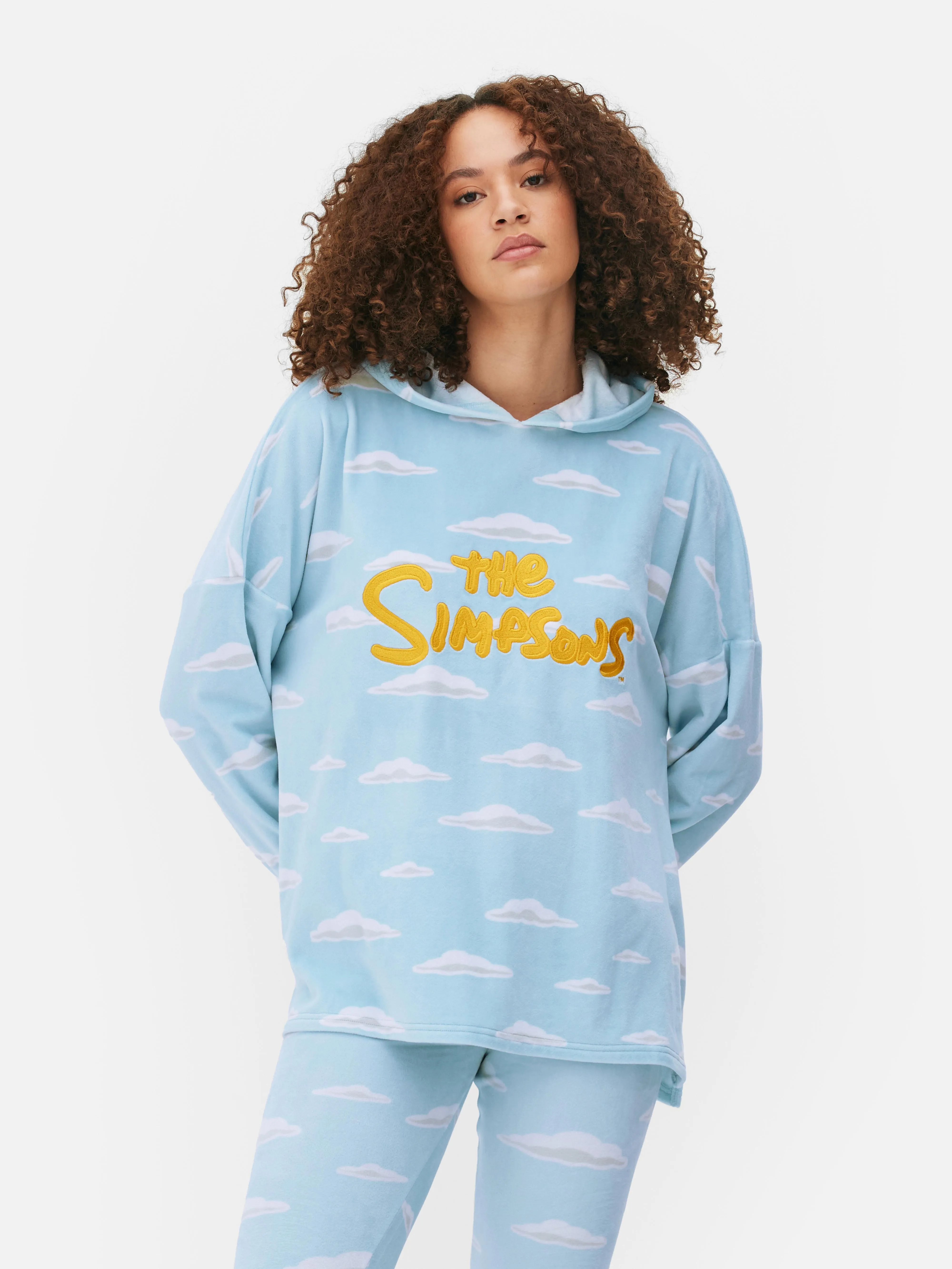 Felpa con cappuccio del pigiama velour The Simpsons