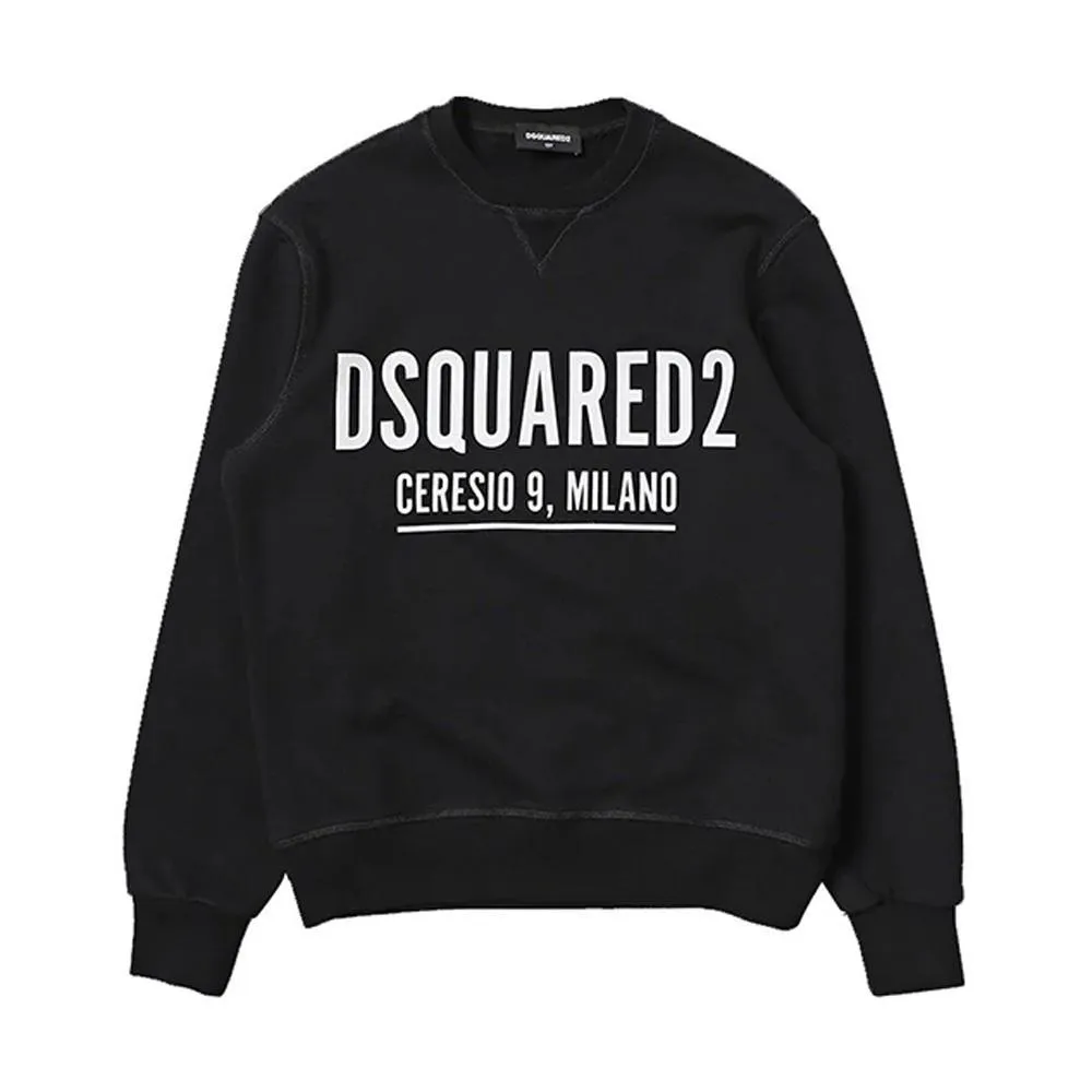  FELPA DSQUARED. NERO 