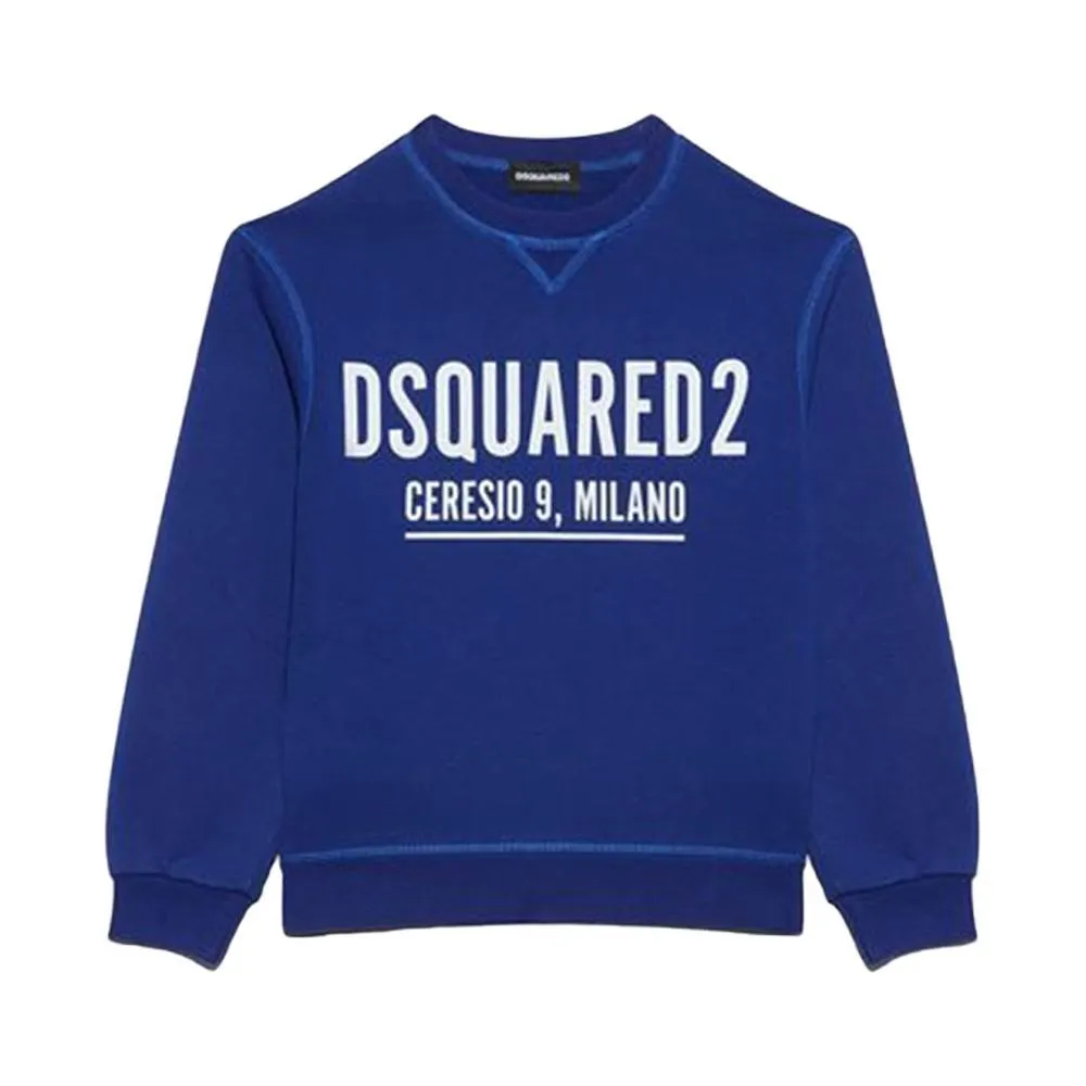  FELPA DSQUARED. ROYAL 