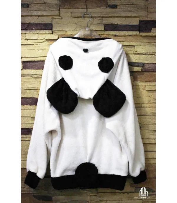 Felpa orecchie panda