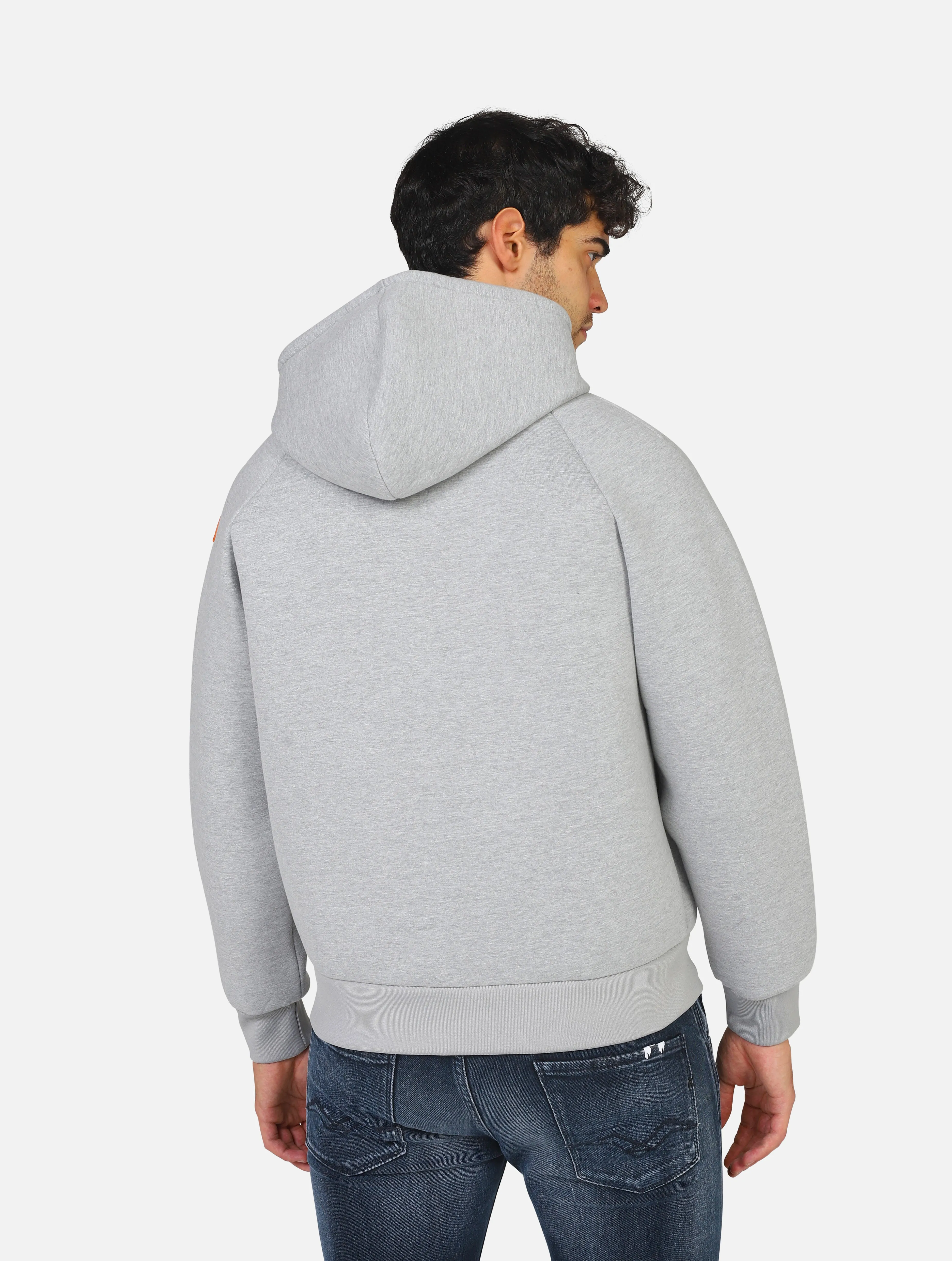 felpa SAVE THE DUCK - DF1504UGREY MELANGE