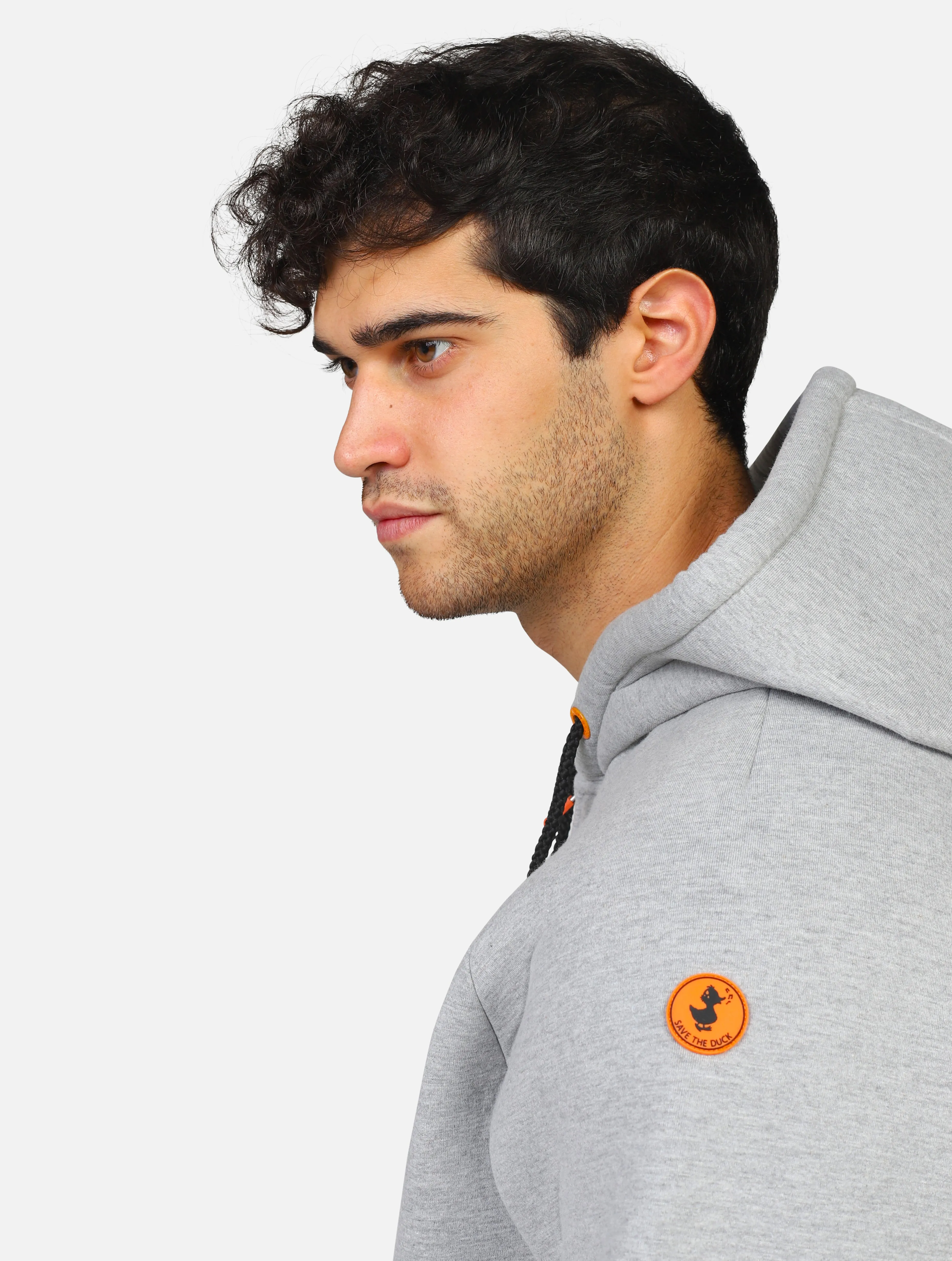 felpa SAVE THE DUCK - DF1504UGREY MELANGE