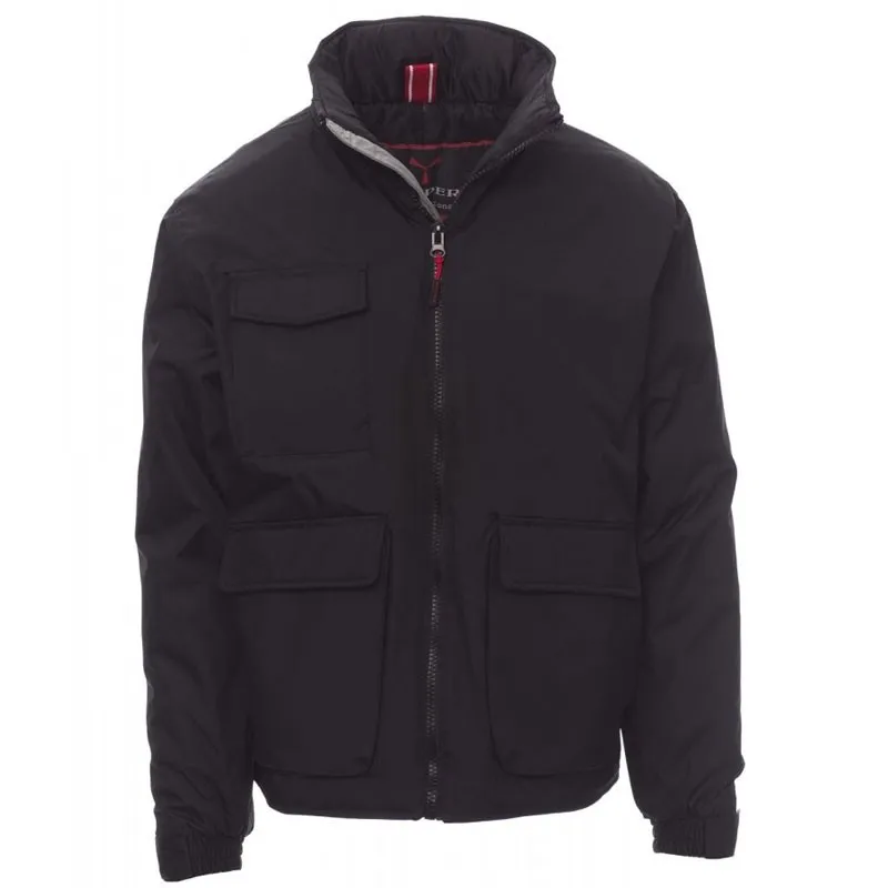 Fuori tutto - Giubbotto da lavoro Multitasche con Cappuccio Richiudibile Renegade - Payper AY 7233 taglia 2XL  blu navy/blu roya