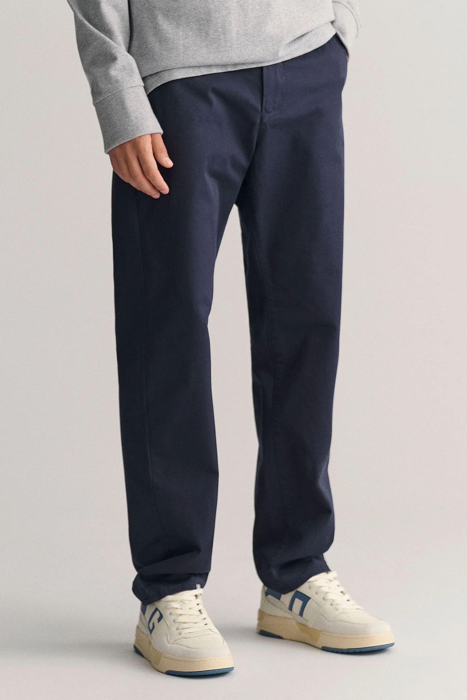 GANT regular  - Pantaloni chino in twill di cotone Pantaloni