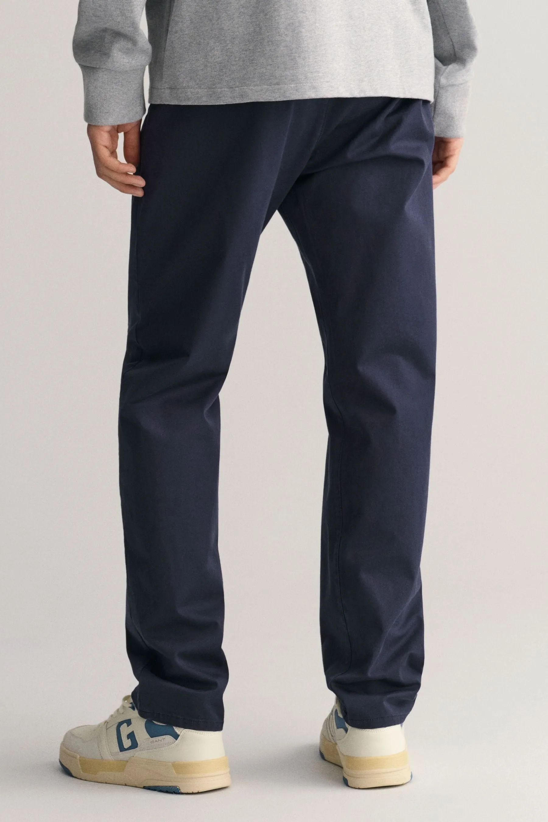 GANT regular  - Pantaloni chino in twill di cotone Pantaloni