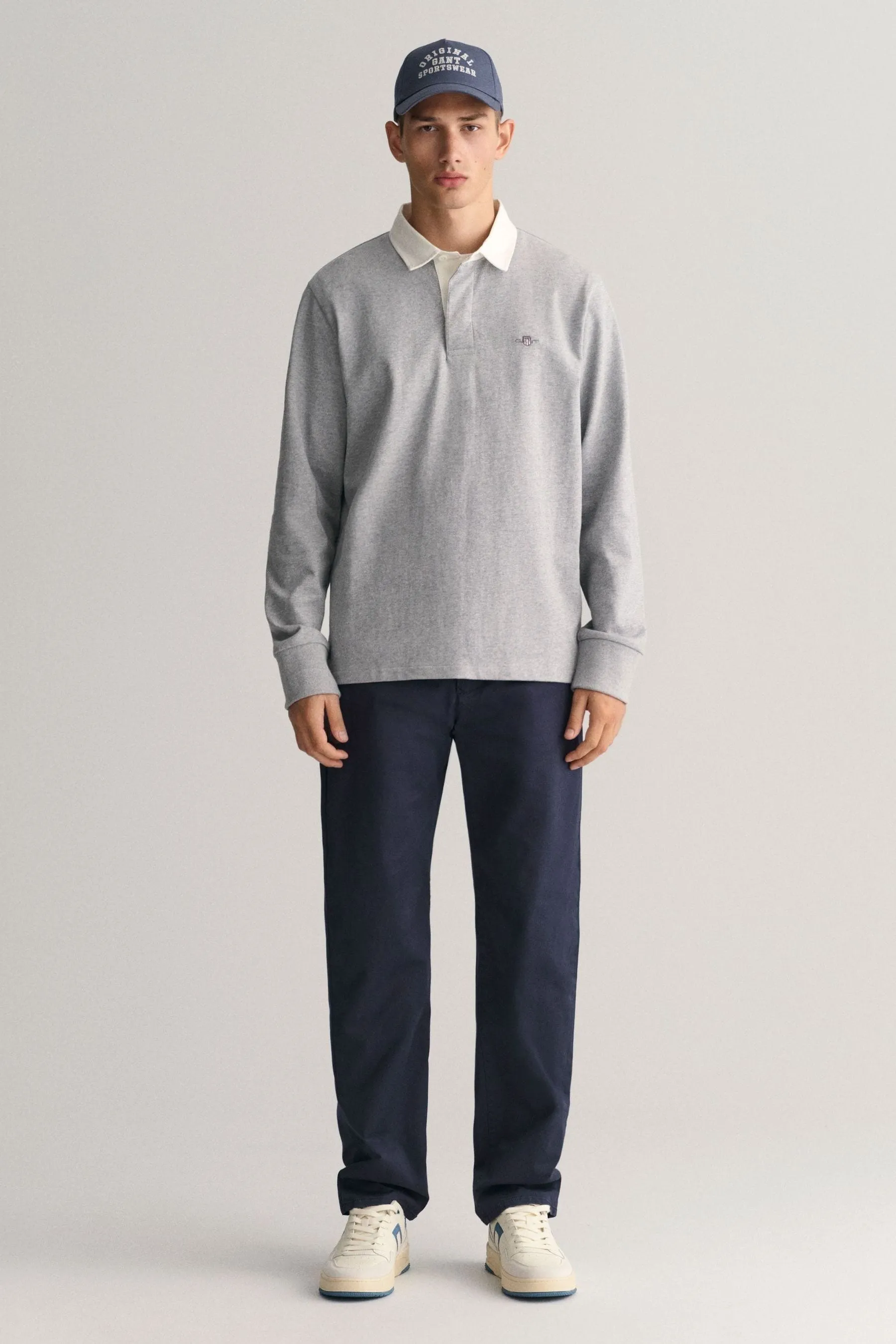 GANT regular  - Pantaloni chino in twill di cotone Pantaloni
