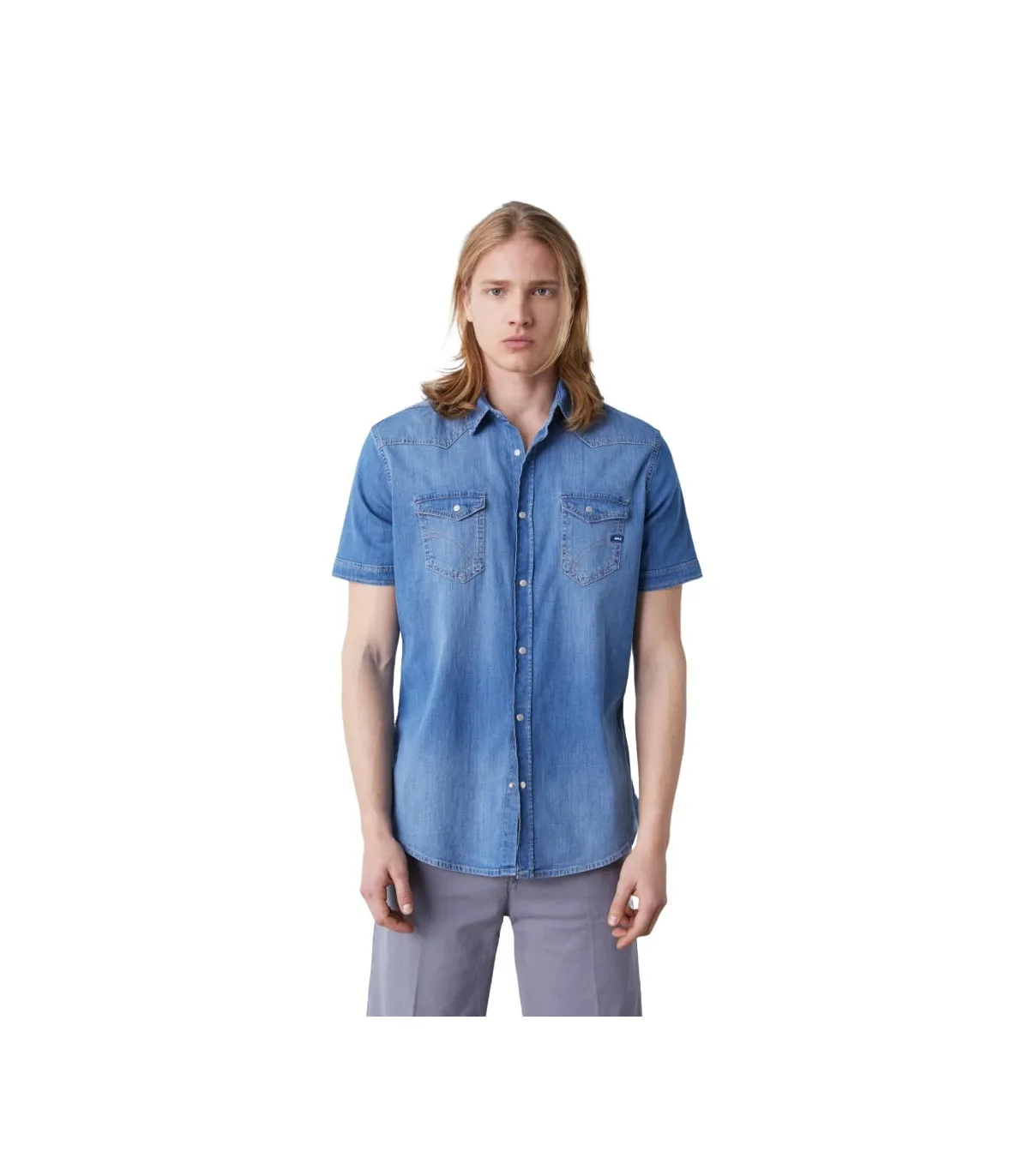Gas Uomo Camicia Manica Corta
