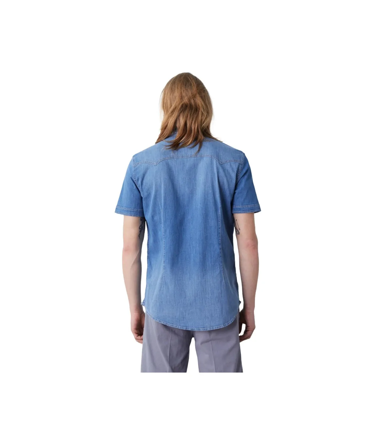 Gas Uomo Camicia Manica Corta