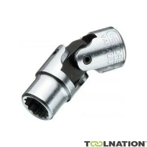 Gedore 2190745 DG 20 13 chiave a bussola con snodo cardanico 1/4" UD profilo 13 mm