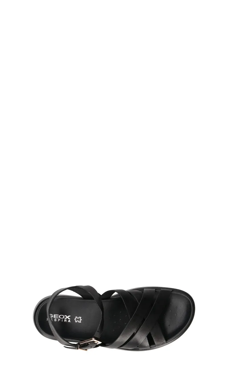 GEOX Scarpa donna nera in pelle