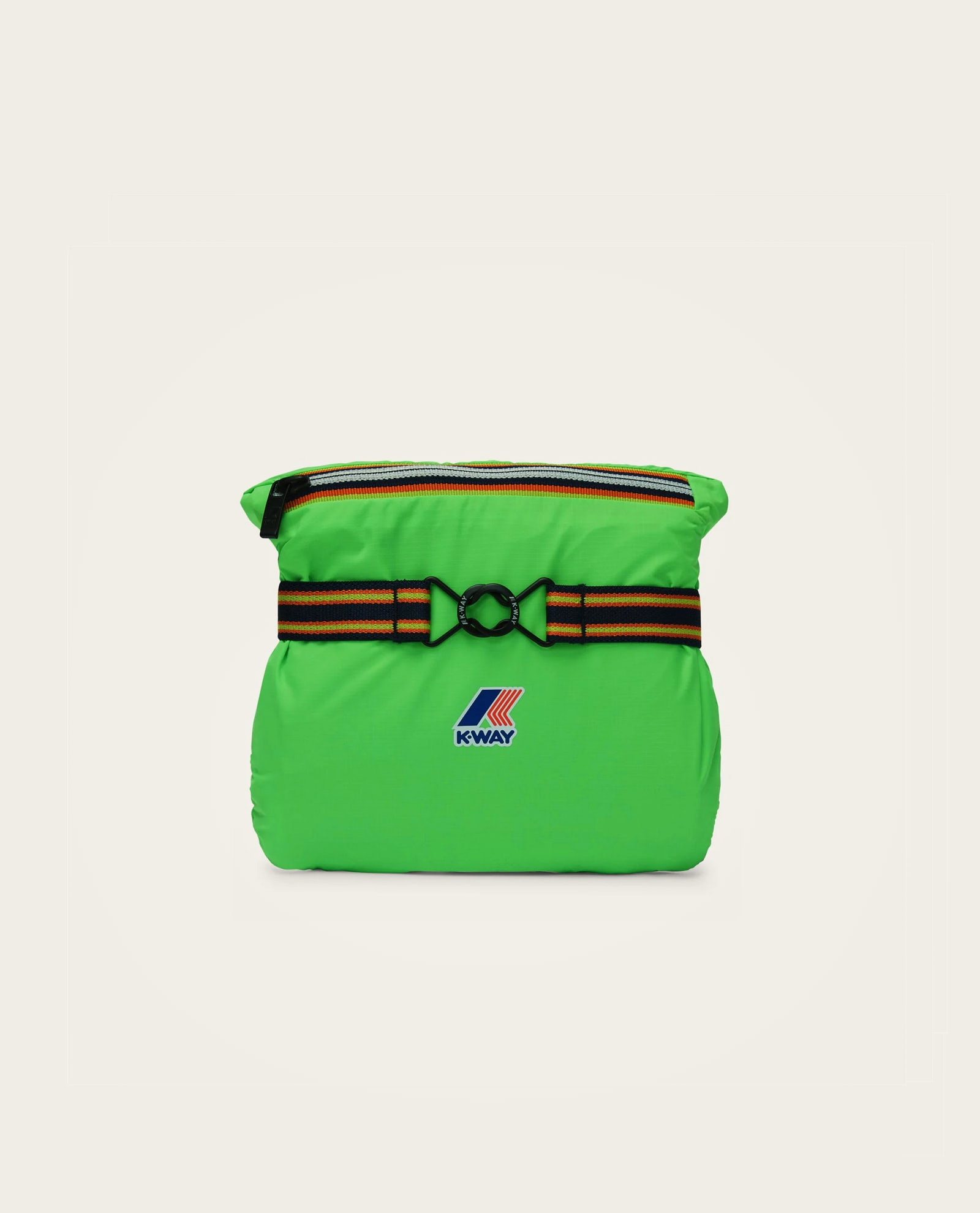 Giacca corta Claude di K-way con cappuccio e logo