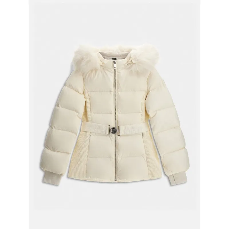 GIUBBINO CON PELLICCIA SINTETICA PER BAMBINI GUESS