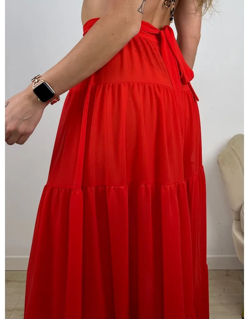 GONNA COPRICOSTUME VIVIENNE ROSSA
