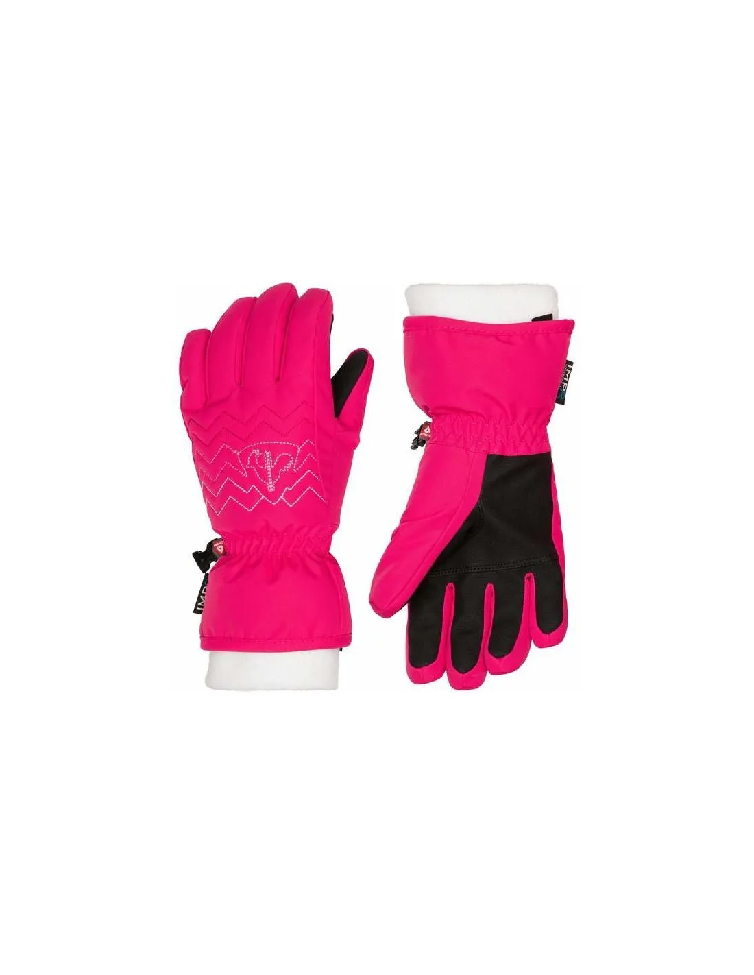 Guanti da sci junior Rossignol Jr Popy Impr G Pink Fushia