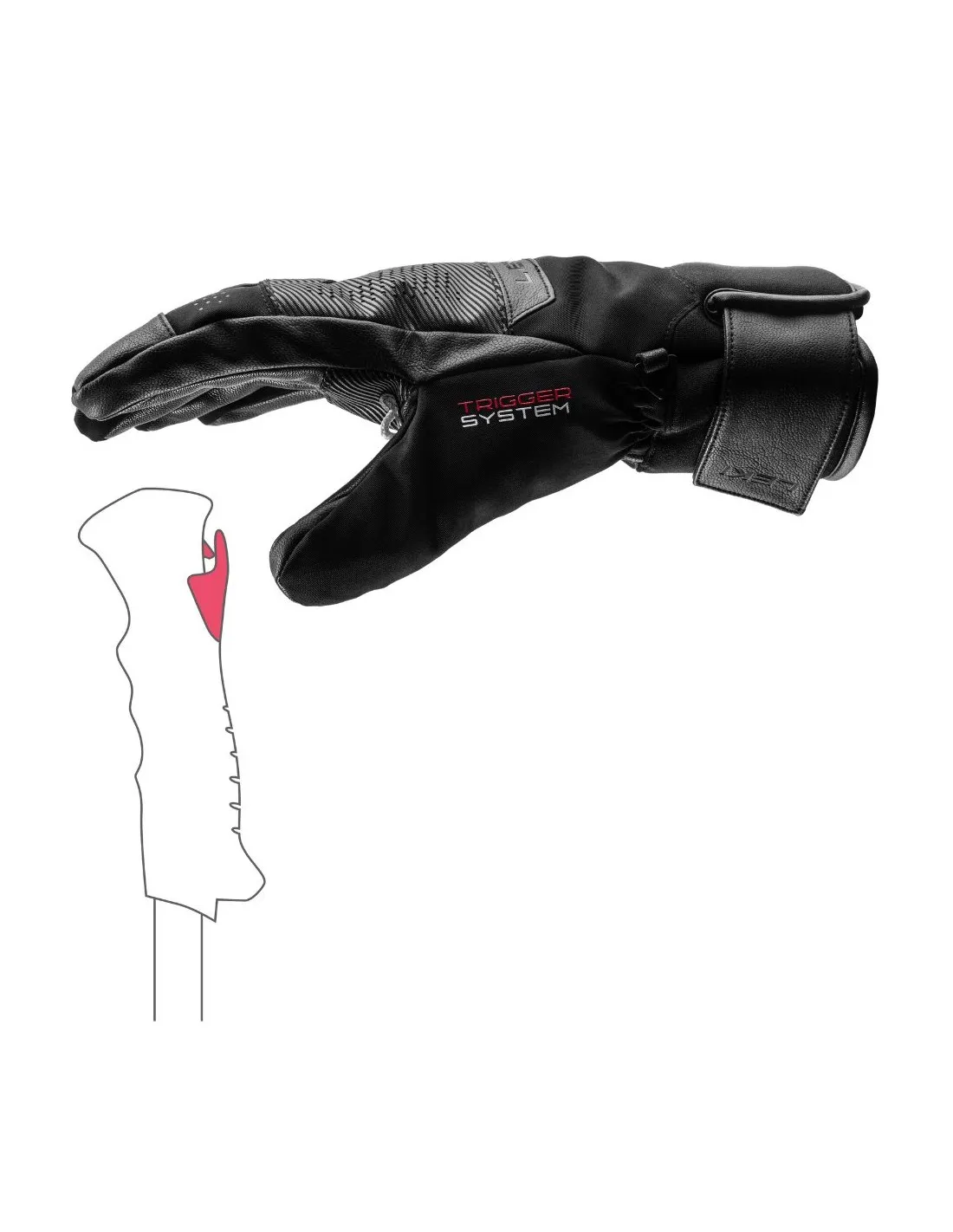 Guanti da sci Leki Performance 3D Gtx
