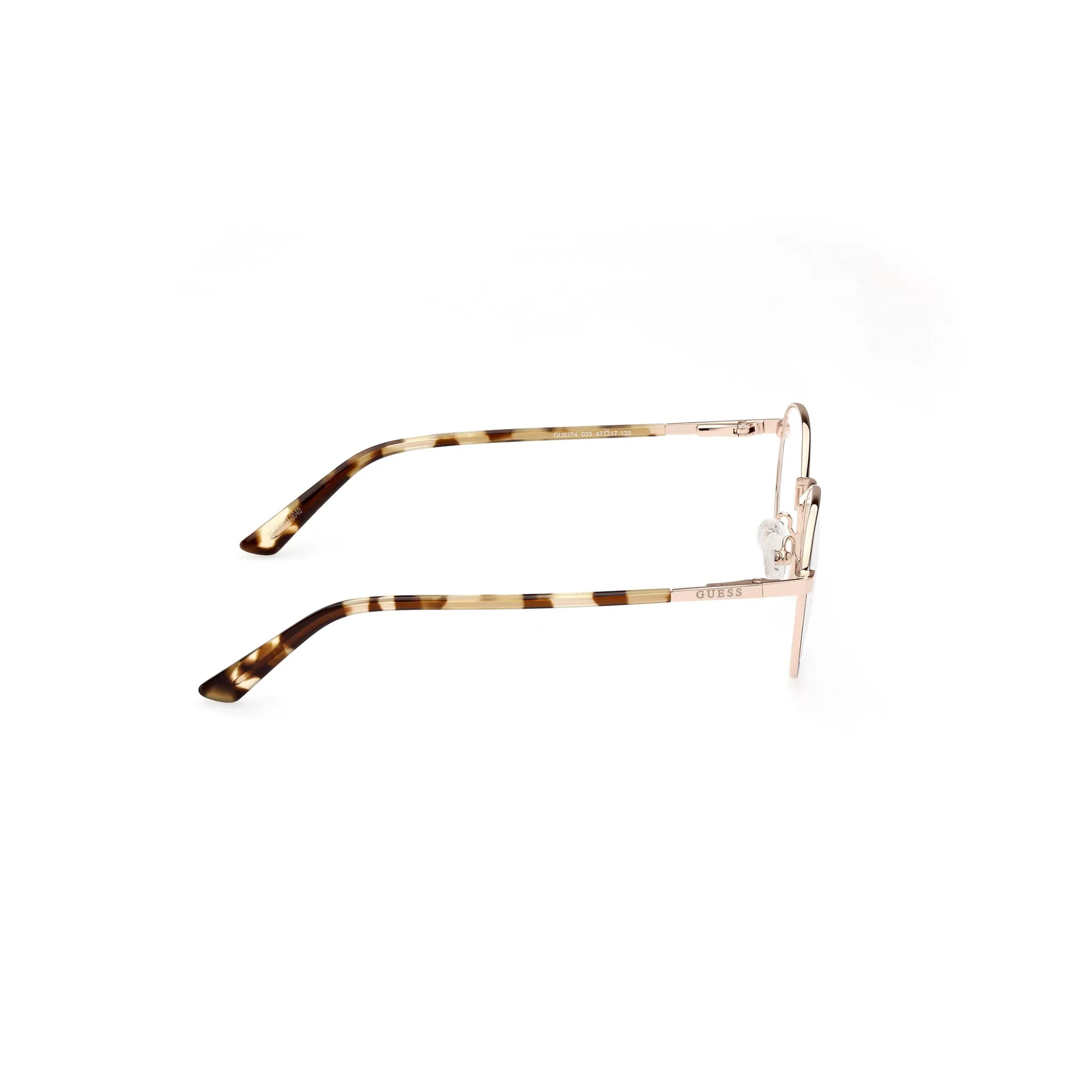   Guess GU 8274 - 033 Oro Rosa | Occhiale Da Vista Donna 