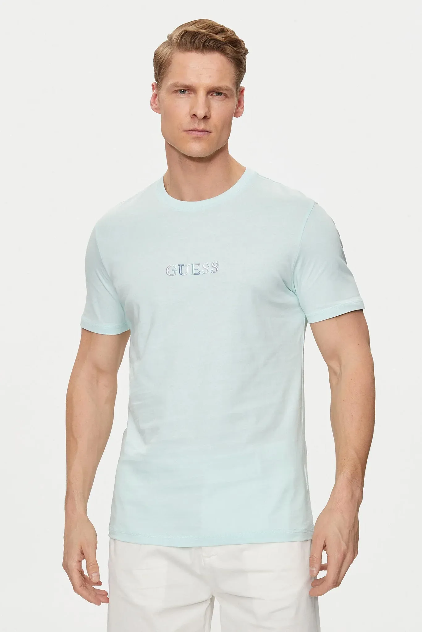 Guess T-Shirt M/C Logo Ricamato M4GI92 I3Z14