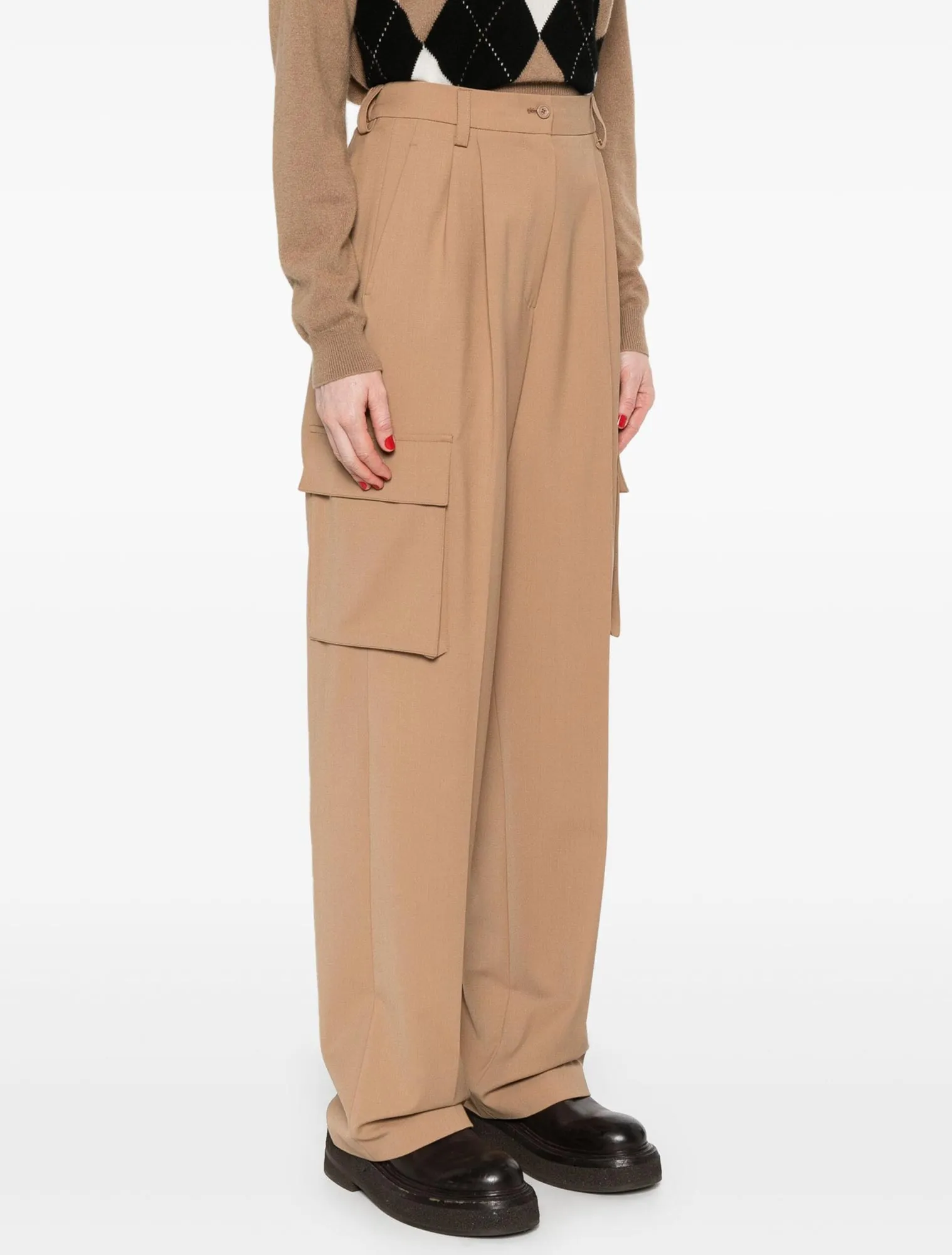 Herno  Pantaloni a vita alta