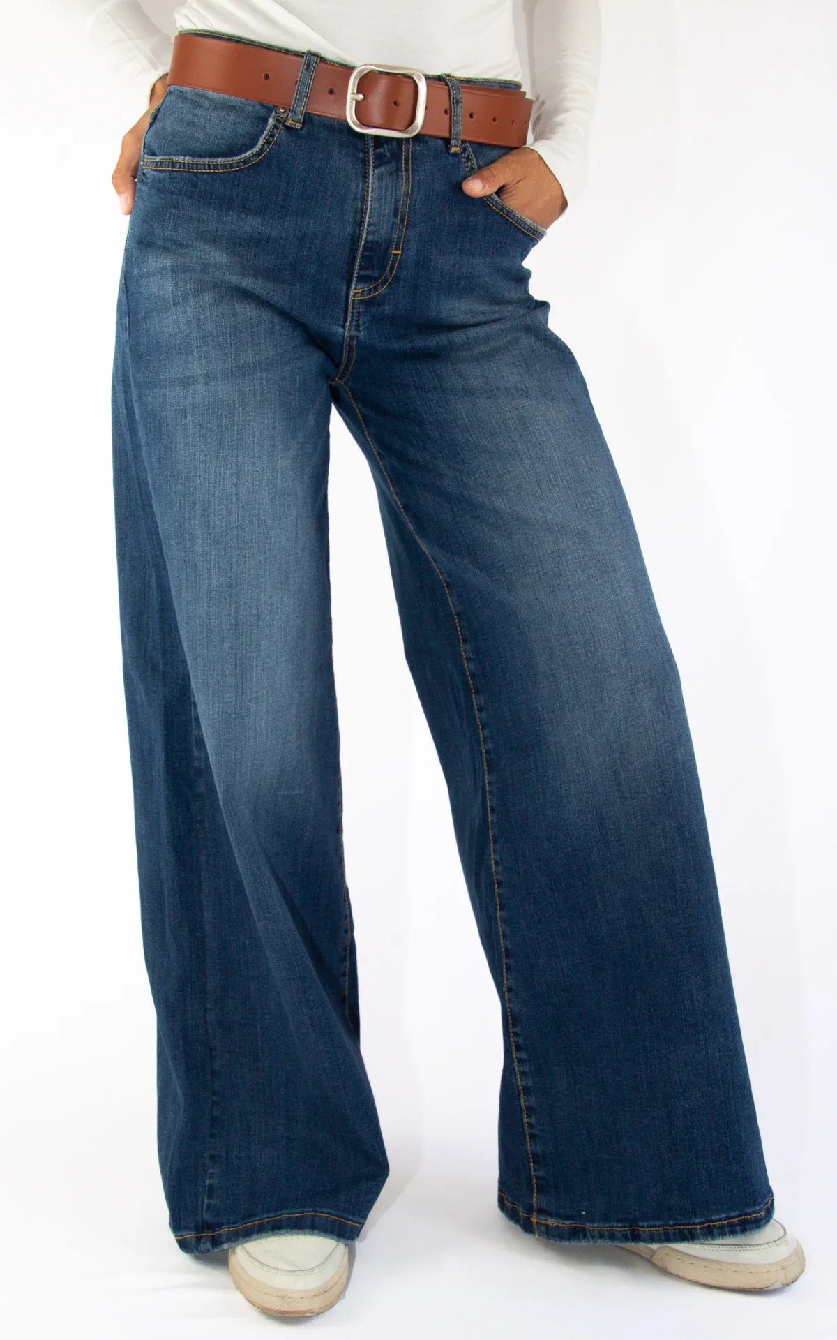 Initial – jeans palazzo – NIA