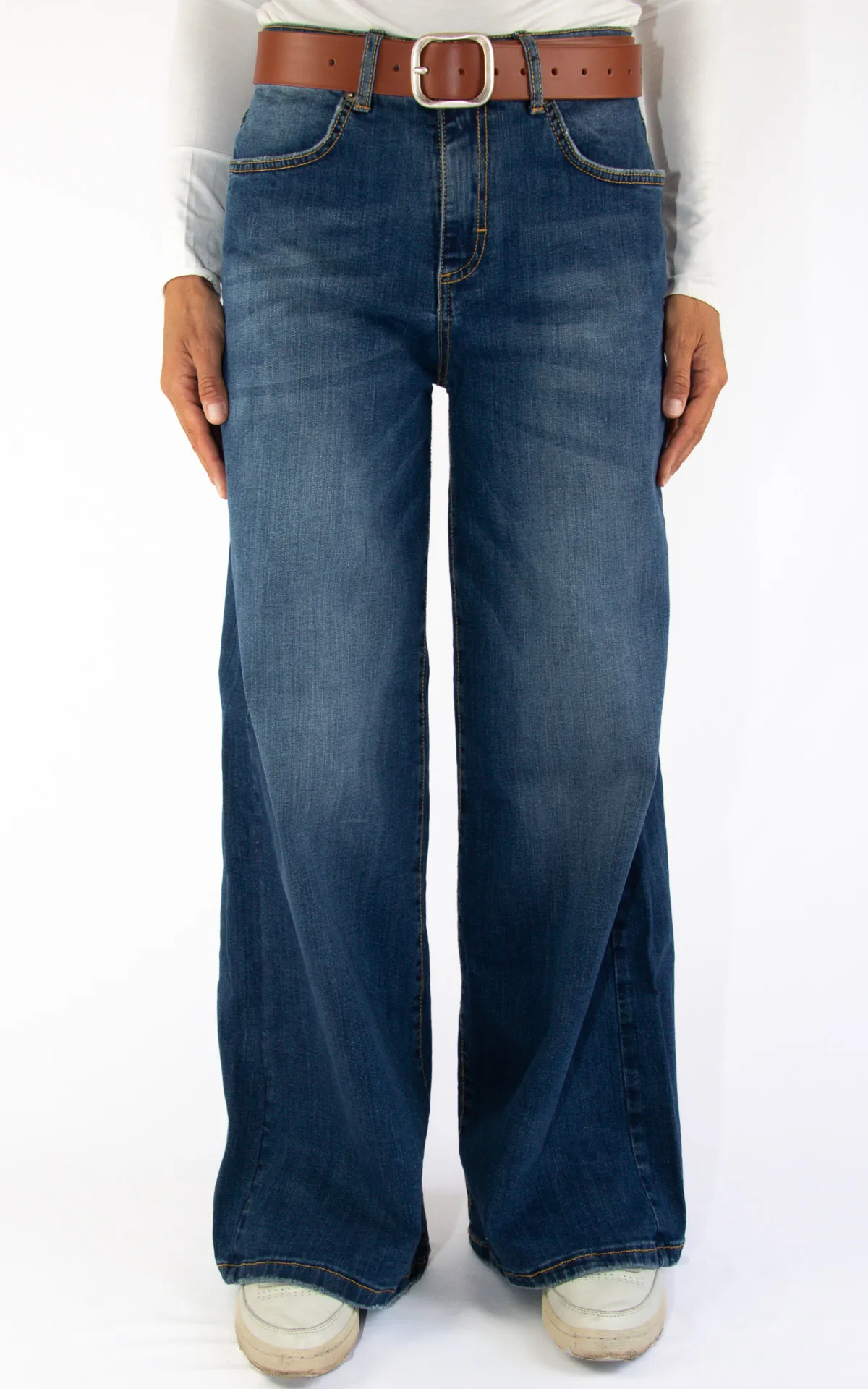 Initial – jeans palazzo – NIA