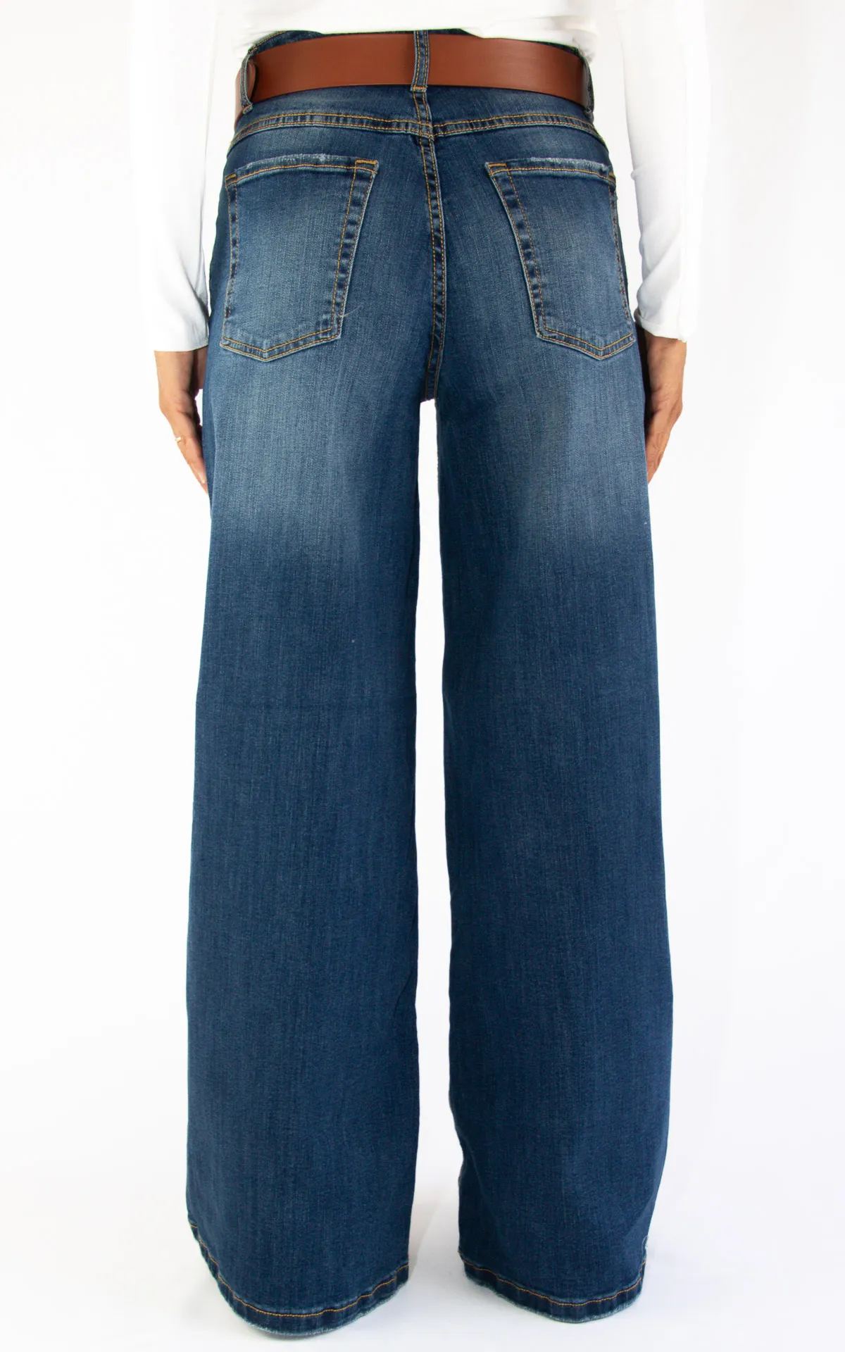 Initial – jeans palazzo – NIA
