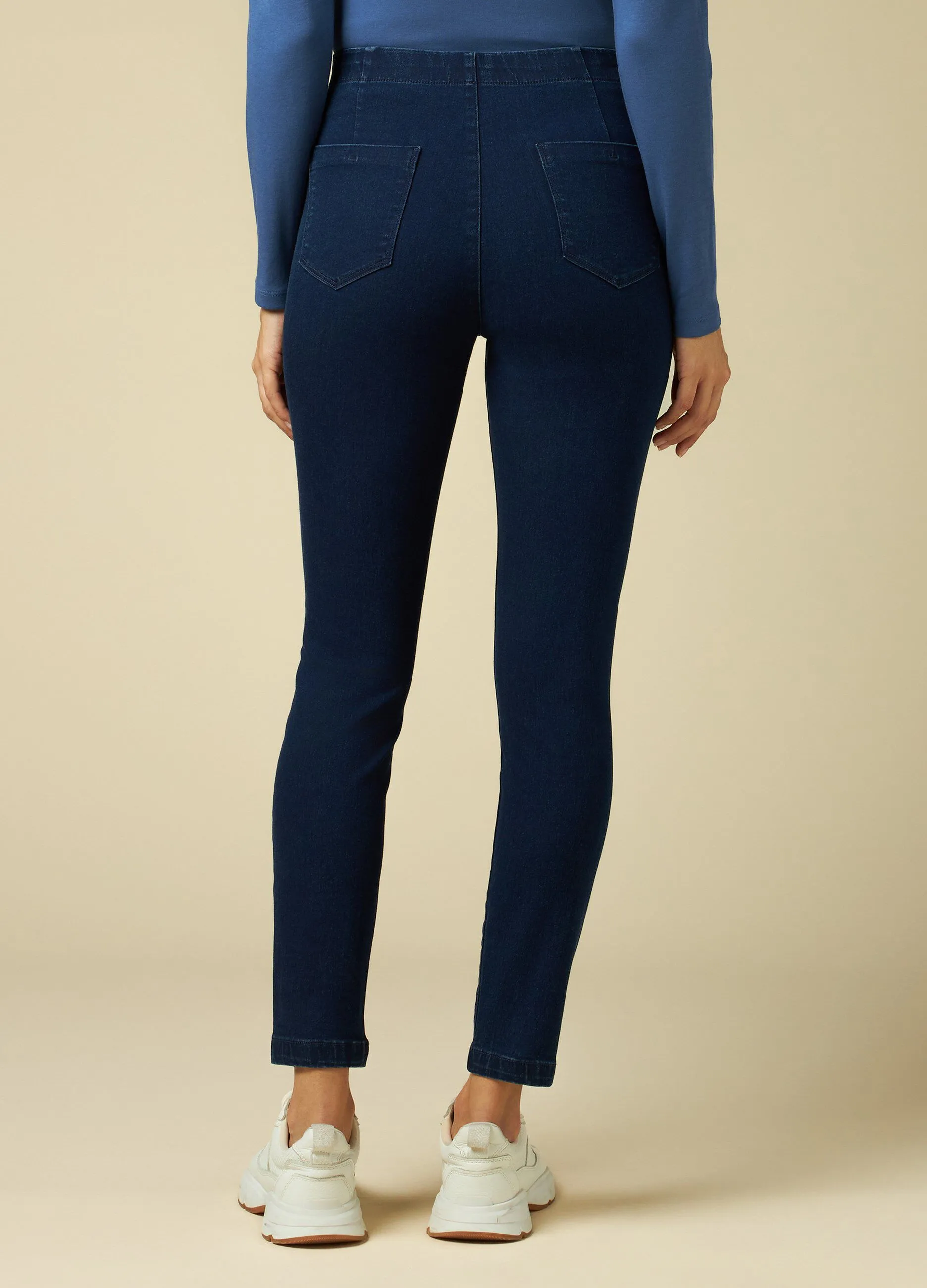 IWIE  Treggings in misto cotone donna