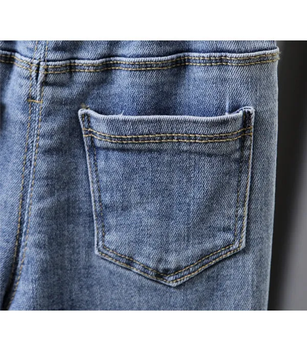 Jeans baby bordino pizzo