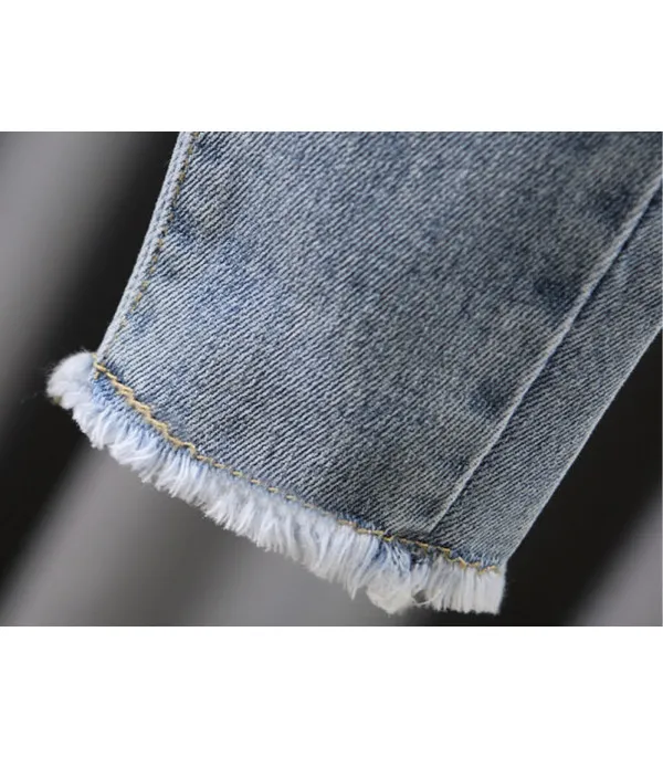 Jeans baby bordino pizzo