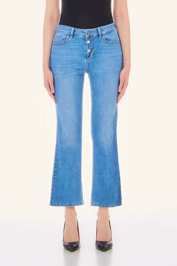 Jeans bottom up ecosostenibile parfait princess liu jo
