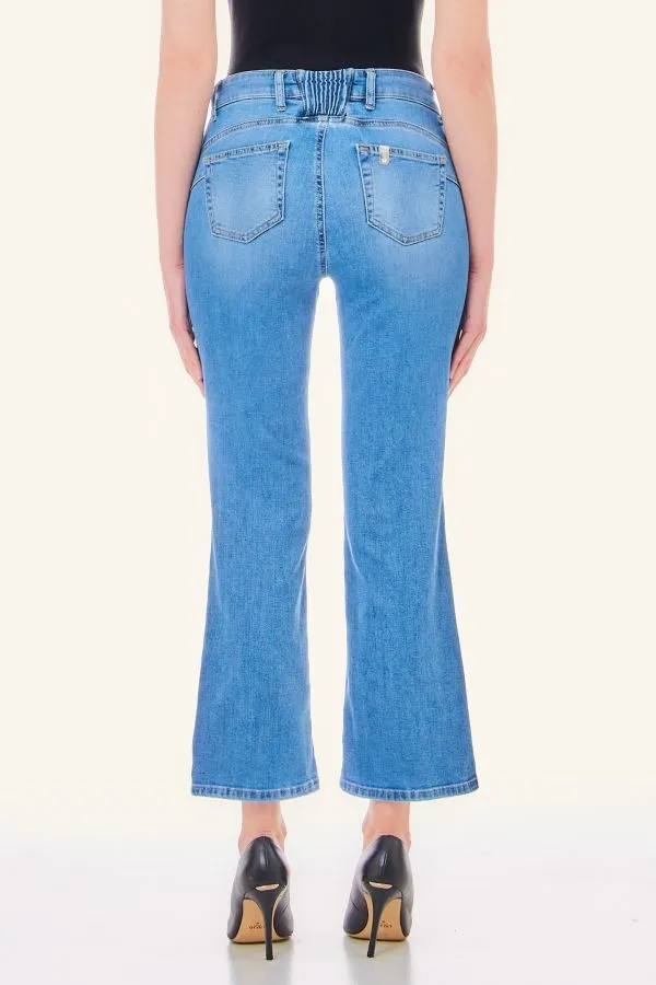 Jeans bottom up ecosostenibile parfait princess liu jo