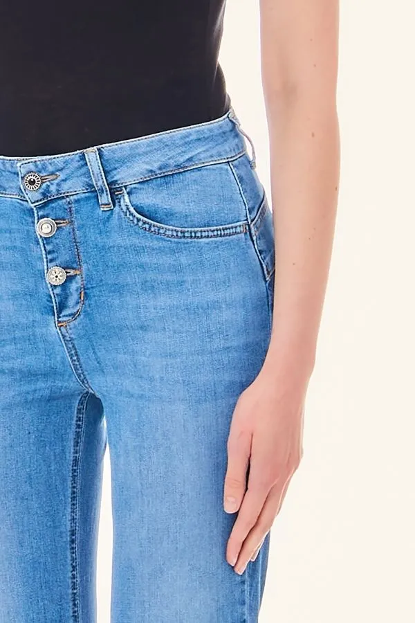 Jeans bottom up ecosostenibile parfait princess liu jo