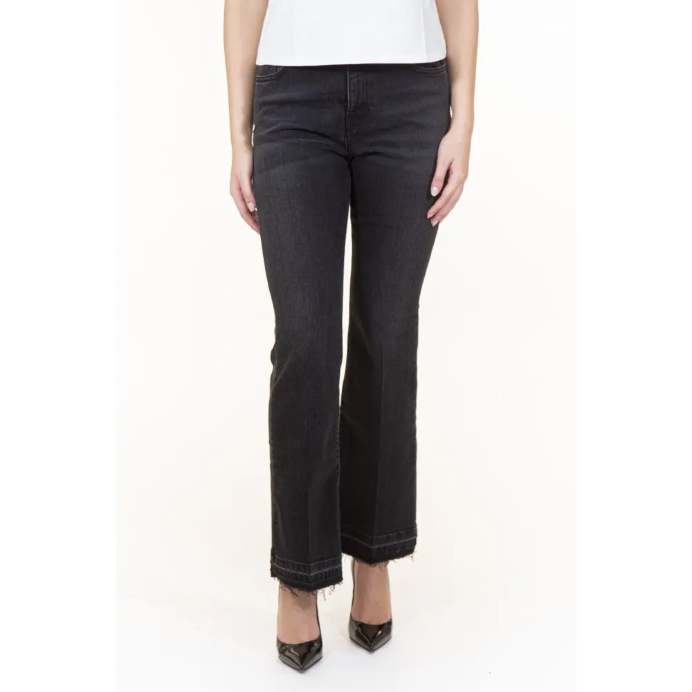 Jeans donna a zampa Vicolo