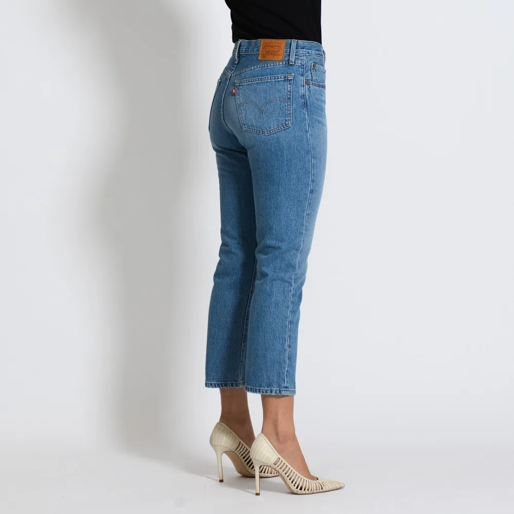 Jeans donna straight leg 501® crop