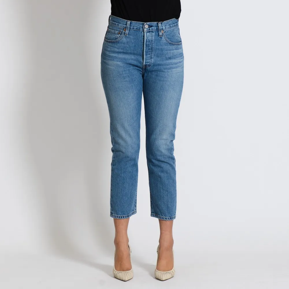 Jeans donna straight leg 501® crop