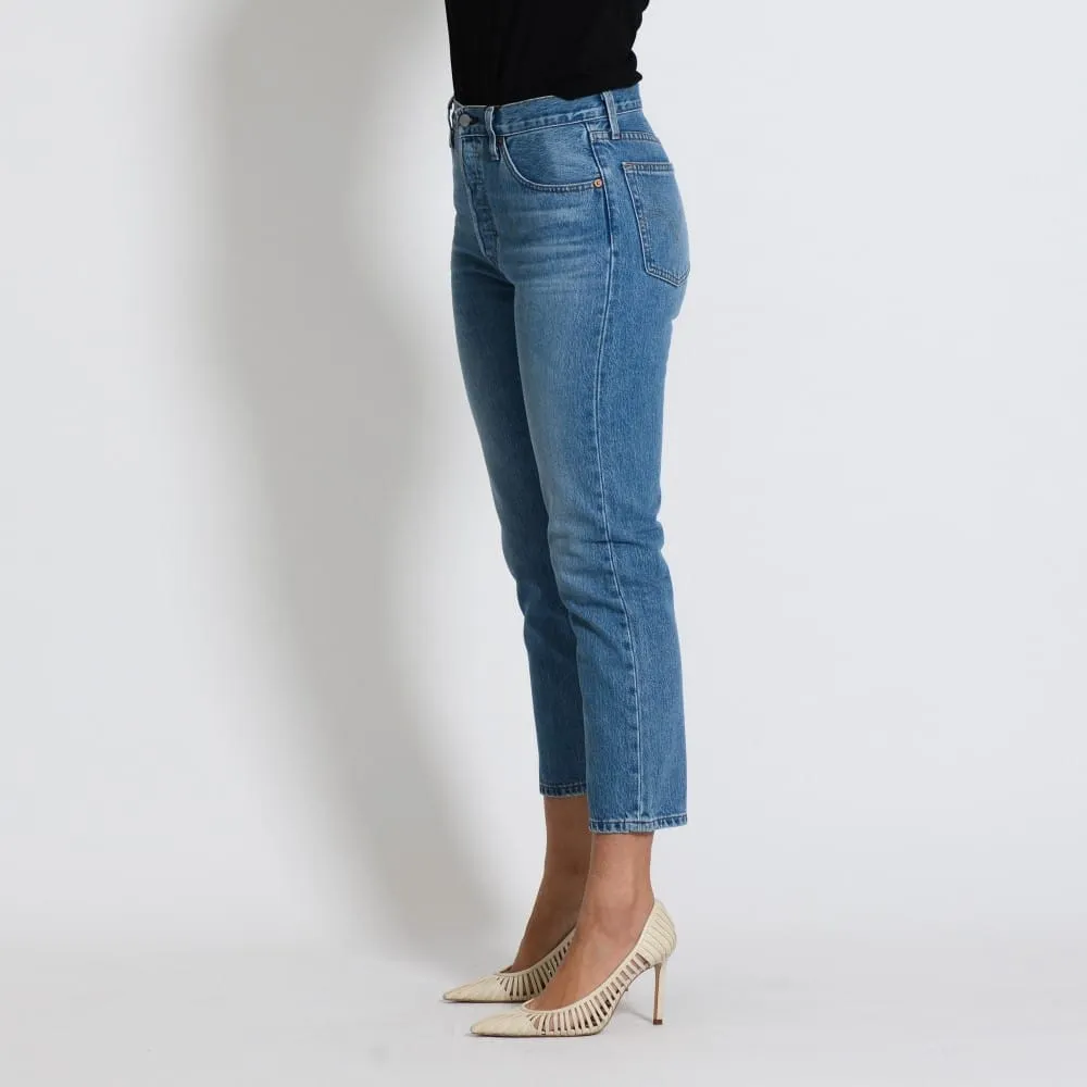 Jeans donna straight leg 501® crop
