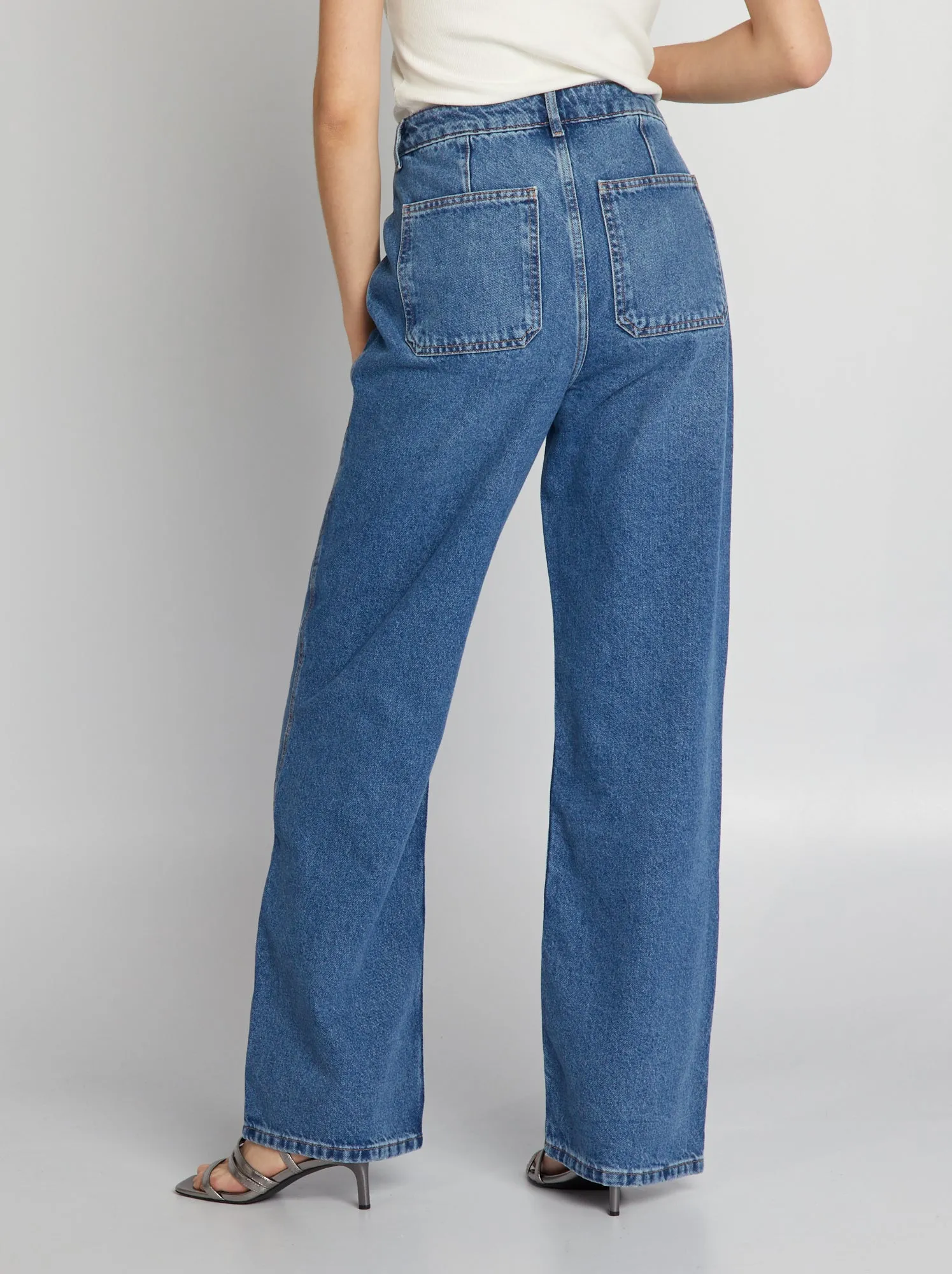 Jeans flare - L32 JDY - BLU