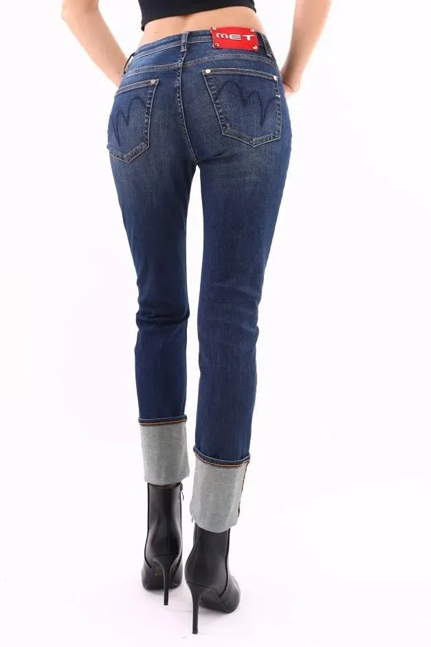 Jeans MET Donna M5 ELLE CA Blue