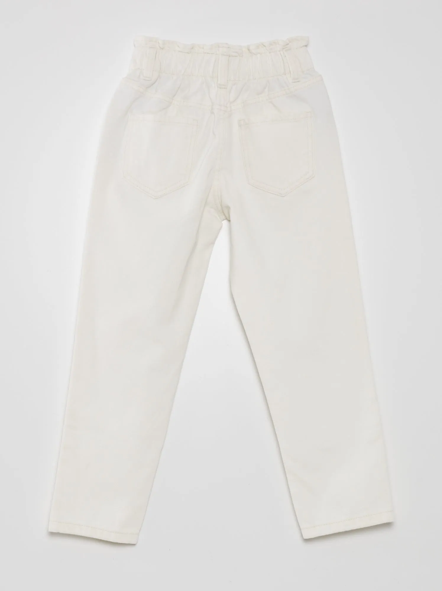 Jeans mom fit - BIANCO