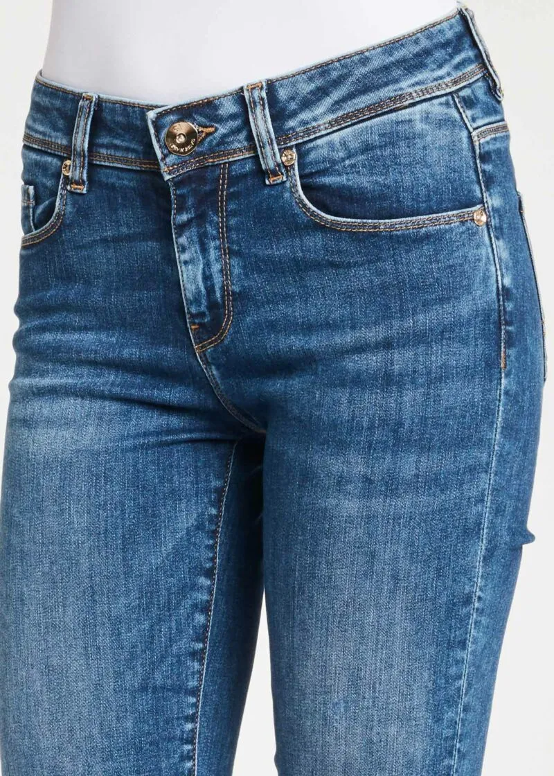 Jeans straight cropped