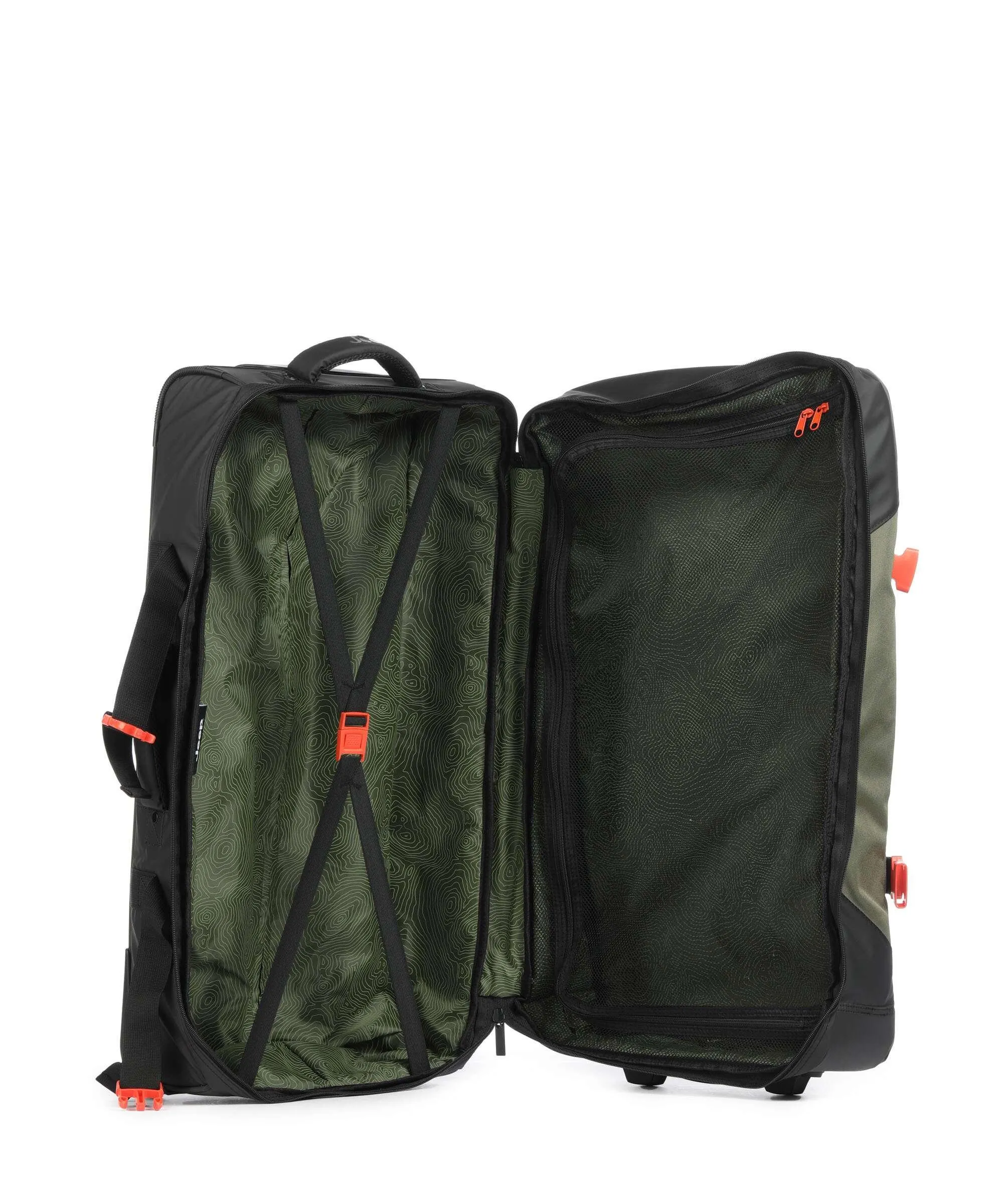  Jeep JS007C 73 Borsone trolley verde/nero 73 cm  