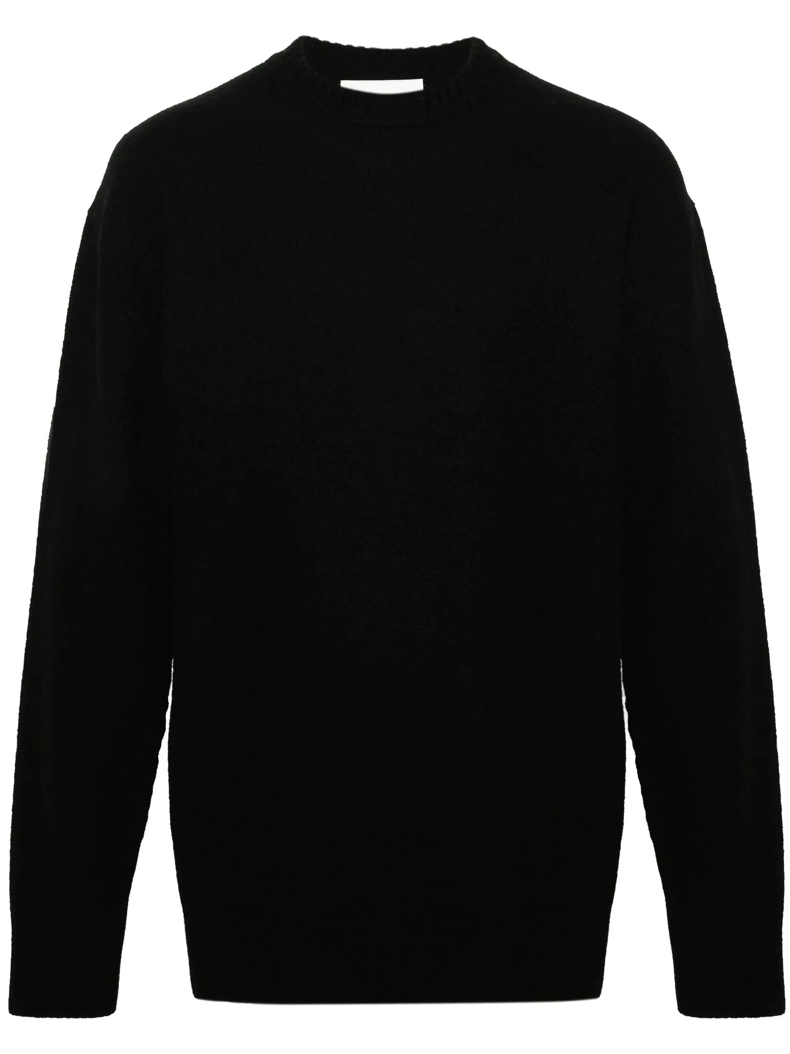 JIL SANDER Abbigliamento,Maglieria Maglione in lana cotta nera 
